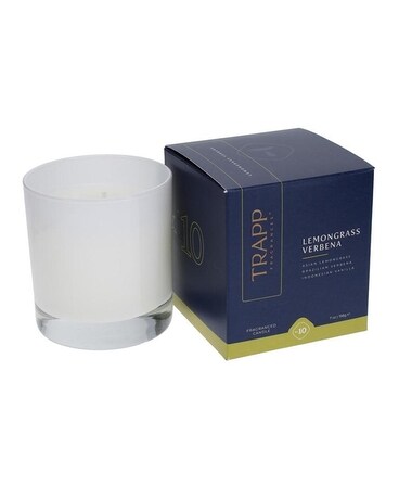 Trapp No. 10 Lemongrass Verbena Signature Candle Jar Candle