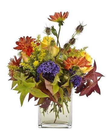 Tribute to Fall Vase Arrangement