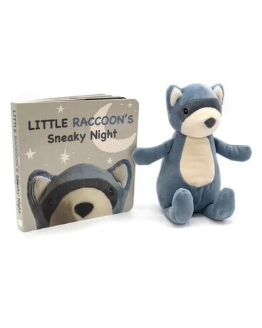 Leika Little Raccoon Plush & Book Gifts