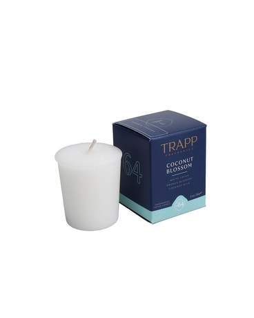 Trapp No. 64 Coconut Blossom Votive Jar Candle