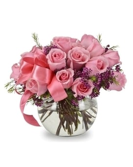 Unprecendented Rose Arrangement size,  inches height and  inches wide.