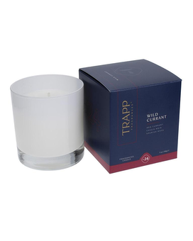 No. 24 Wild Currant Candle size,  inches height and  inches wide.