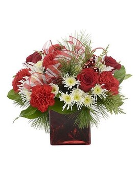 Christmas Dream Vase Arrangement Flower Arrangement