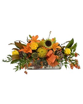 Bless the Table Centerpiece size,  inches height and  inches wide.