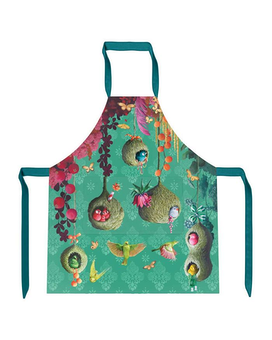 Sky Nests Apron size,  inches height and  inches wide.