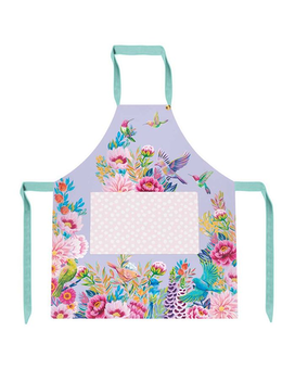 Garden Grown Birds Apron size,  inches height and  inches wide.