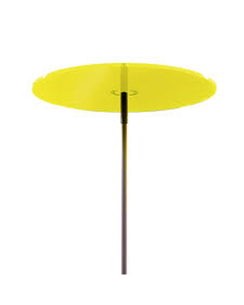 Lemon Uno Disc Suncatcher size,  inches height and  inches wide.