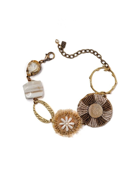 Daisy Bracelet size,  inches height and  inches wide.