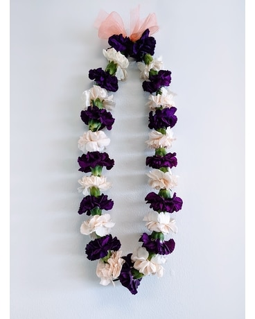 Custom Colors Carnation Lei Specialty Arrangement