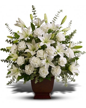 Sincere Serenity Flower Arrangement