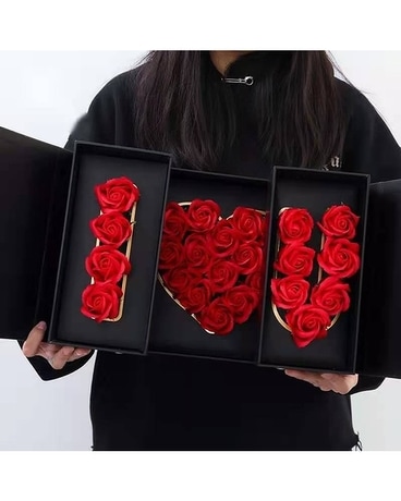 I Love You Flower Arrangement