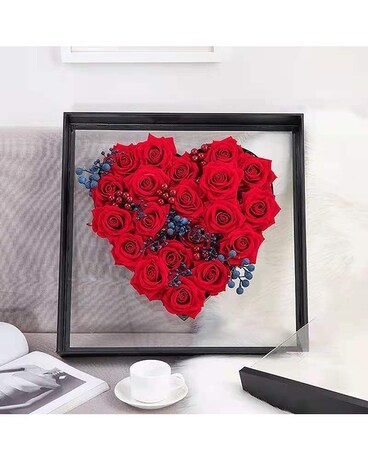 Blooming Rouge Flower Arrangement