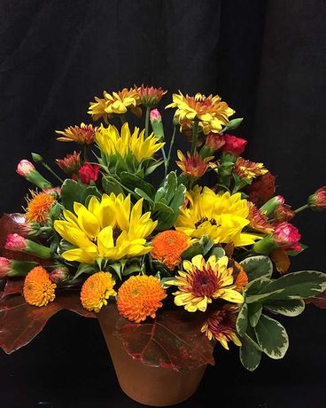 Autumn Blooms Flower Arrangement