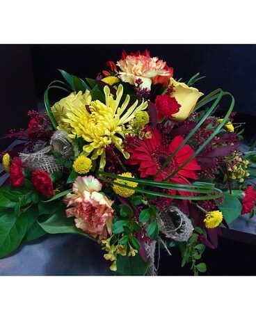 Harvest Happiness All around Flower Arrangement