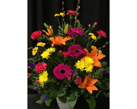 Wedding Reception Flower Arrangement