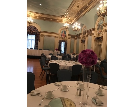 Wedding Reception Flower Arrangement