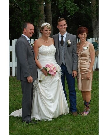 Wedding Bride Flower Arrangement