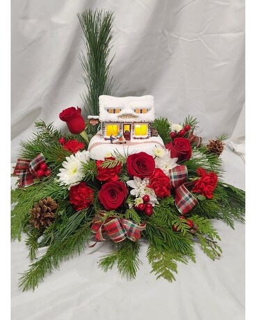 Thomas Kinkade's Sweet Shoppe Bouquet Flower Arrangement