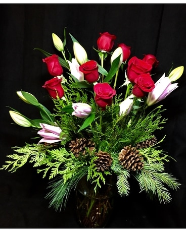 StargazerCones Flower Arrangement