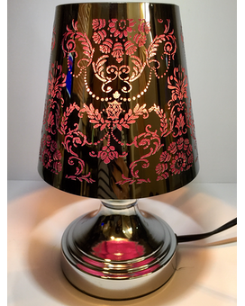 Decorative Lamp Flower Arrangement