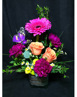 Color me Cute Flower Arrangement