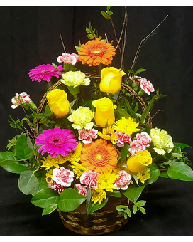 Basket of wishes Flower Arrangement