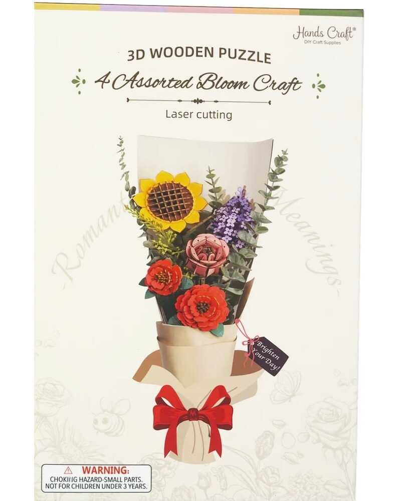 3D Wooden Flower Puzzle in River Falls WI - Bo Jons Flowers And Gifts