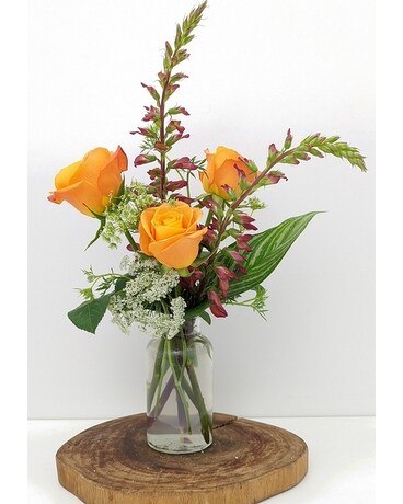 Toasty Afternoon Flower Arrangement
