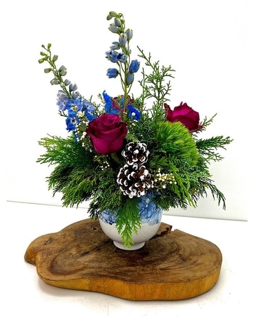 Winter Lane Flower Arrangement