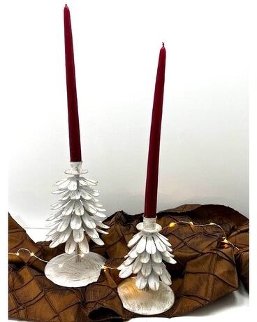 Pine Tree Candlestick Holders Gifts