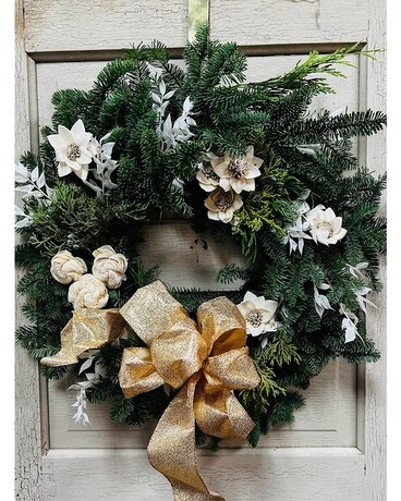 Old World Eggnog Wreath Wreath