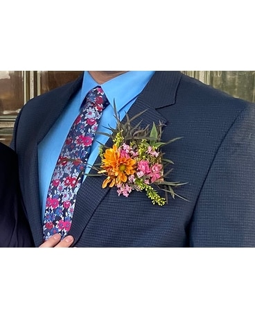 Custom Pocket Square Boutonniere Boutonniere