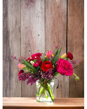 Moon & Back Flower Arrangement