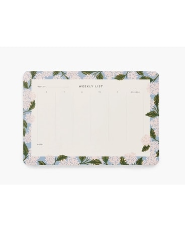 Hydrangea Weekly Planner Gifts
