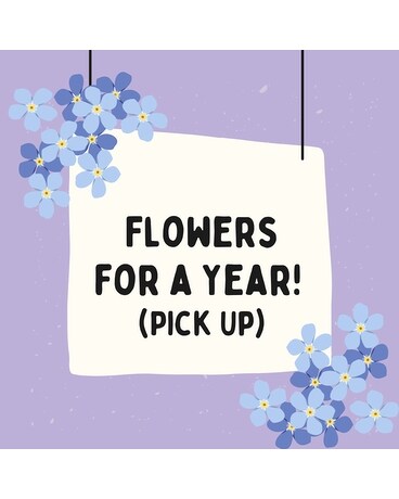 Flower Subscription Pick-Up* (Customizable) Flower Arrangement