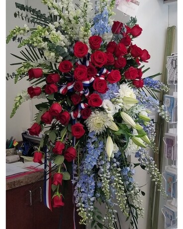 Custom Spray Flower Arrangement