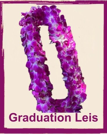 Graduation Leis Flower Arrangement