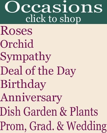 Click to Shop Occasions Flower Arrangement