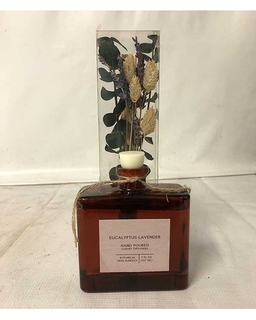 Eucalyptus Lavender Bouquet Reed Fragrance Flower Arrangement
