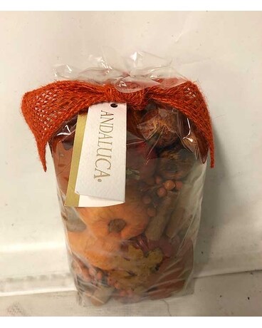 Pumpkin Patch Potpourri Flower Arrangement