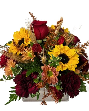 Thanksgiving Table Centerpiece Flower Arrangement