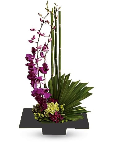 Zen Artistry Flower Arrangement