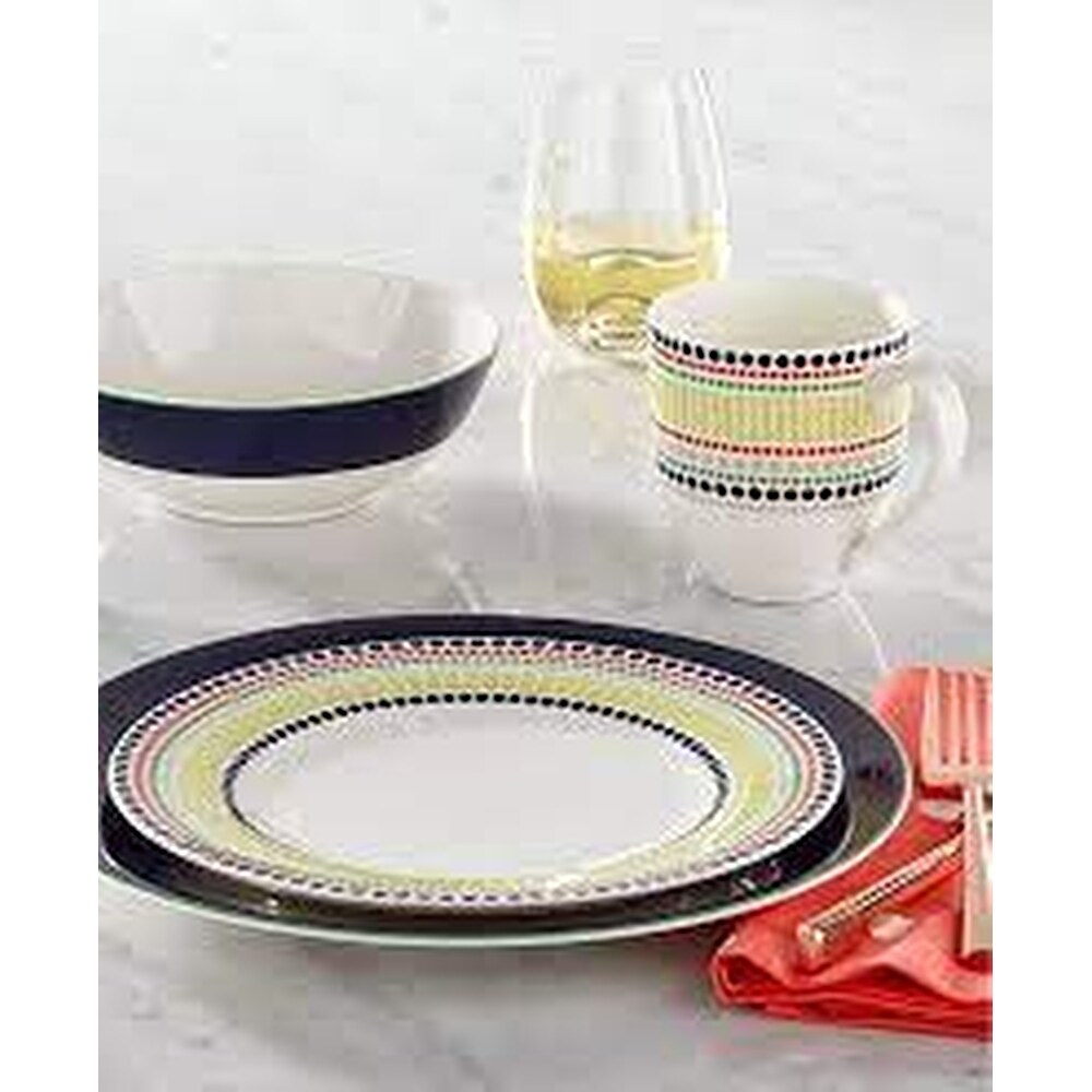 Kate Spade New York Hopscotch Drive 4 Piece Place Setting Chicago Flower