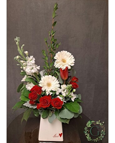You Took My Heart Flower Arrangement