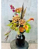 As Shown size, 12 inches height and 10 inches wide.