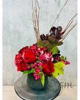 As Shown size, 16 inches height and 10 inches wide.