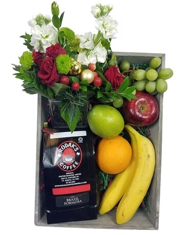 Christmas Morning Flower Arrangement