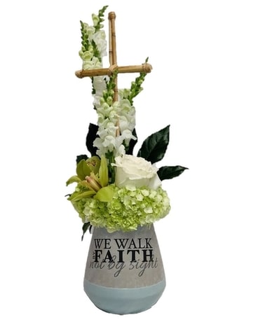 Walk in Faith Flower Arrangement