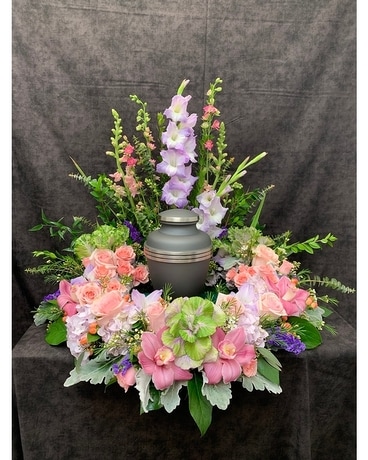 Peaceful Garden Funeral Arrangement