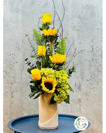 Bright Sunshine Flower Arrangement